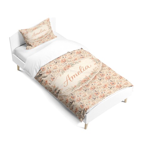 Personalised name cot - personalised, bed